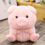 Yahoo! Yahoo!ショッピング(ヤフー ショッピング)ぬいぐるみ 動物 アニマル かわいい ふわふわ 高さ18cm 25cm 動物園 インテリア コレクション クリスマス プレゼント お誕生日 （ぶた, 25cm）