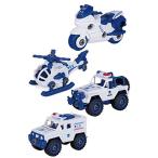 Yahoo! Yahoo!ショッピング(ヤフー ショッピング)morytrade 組み立て おもちゃ 男の子 DIY 工具 玩具 6+ （警察 4台セット）