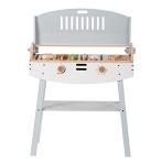 おままごとバーベキューセット キッチン 木製 誕生日 台所 調理器具付き キッチン コンロ ままごと キッチン 木製 遊んでしまえる お片付け