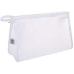 Yahoo! Yahoo!ショッピング(ヤフー ショッピング)化粧ポーチ トイレタリーバッグ 半透明メッシュ コスメポーチ トラベルポーチ 洗面具、ひげそり、薬など入れ 出張 海外 旅行用 小物整理 トイレタリー