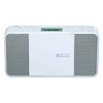  Toshiba CD радио TY-C251W compact тонкий корпус длина широкий FM соответствует наружные размеры 280×149×63mm масса примерно 1.2kg