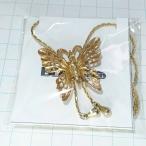  бесплатная доставка ) Vintage * бабочка * примерно 84cm* античный колье A11211