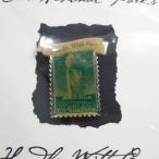  бесплатная доставка ) не использовался America желтый Stone марка type путешествие туристический память импорт значок булавка zPINS A33724