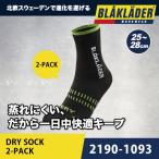 ソックス 靴下 2足組 防寒 釣り キャンプ アウトドア 2190-1093 ブラックラダー BLAKLADER あったかい
