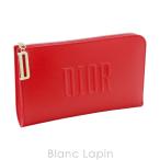 【ノベルティ】 クリスチャンディオール Dior コスメポーチ #レッド [075402]