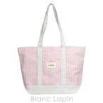 【ノベルティ】 ランコム LANCOME トートバッグ ピンクストライプ [79