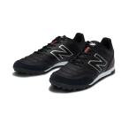 2E(幅広)設計 カーフレザー使用 ニューバランス new balance サッカートレーニングシューズ 442 Team TF BK2 ブラック MS42TBK2-2E 2022春夏 店舗在庫　