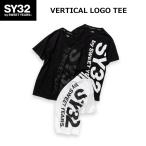 SY32 Tシャツ VERTICAL LOGO TEE 半袖Tシャツ ショー