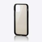 ELECOM iPhone 12 mini ハイブリッドケース TOUGH SLIM360度保護全周配置された衝撃吸収するエアクッション背面傷に強く割れにくい特殊樹脂 PM-A20ATS3BK