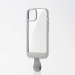 ELECOM iPhone 14 iPhone 13 (カメラが二眼) 