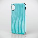 ELECOM iPhoneXS iPhoneX ケース Tronco 耐衝�