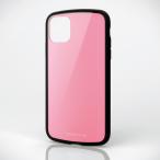 ELECOM iPhone 11 TOUGH SLIM LITE ピンク 側