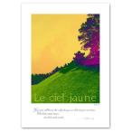 インテリアアートポスター A3サイズ 『Jaune』 フォト 風景,景色 Interior Art Poster