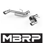 ショッピングv6 +BS MBRP シボレー カマロ 2.0T V6 3.6L NPP無し用 2016~2022年 アクセルバック エキゾースト マフラー アルミメッキ鋼 RACE 税込み！送料込み！ S7038AL