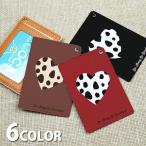 パスケース 定期入れ レディース ダルメシアン アニマル 動物柄 ハート 牛柄 カードケース ICカード かわいい 可愛い メンズ