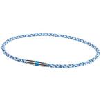ファイテン(phiten) ネックレス RAKUWA ネックX50 ハイエンドIII ブルー 50cm