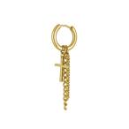 Yahoo! Yahoo!ショッピング(ヤフー ショッピング)チェーンピアス（片耳用）【ステンレス ピアス メンズ レディース BLESS ブレス ゴールドカラー】