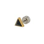 トライアングルピアス(片耳用)【ステンレス ピアス メンズ レディース SCOMMAG エスカマジー】