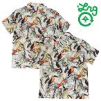 ショッピングLRG 20%OFF LRG エルアールジー 総柄半袖シャツ バード アロハ FLOCK SS WOVEN