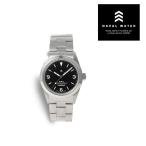 ショッピングmetal NAVAL WATCH Produced By LOWERCASE ナバルウォッチ 腕時計 ミリタリー FRXF001 Sweep Second Sec.hands Boys Oyster S/S 3 links Metal band