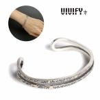 VIVIFY Bb fai браслет браслет серебряный Loopin* Bangle/Arabesque w/gold