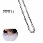 VIVIFY ビビファイ ネックレス シルバー ハーフラウンドチェーン Half Round Chain Necklace