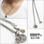 VIVIFY ビビファイ　ネックレス　ハート コインHeart &amp; Coin Necklaceクリアー 受注生産