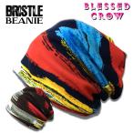 Bristle ビーニー ブラシタッチ 派手目 マルチカラー ニット帽 春夏 ニットキャップ ワッチ メンズ レディース