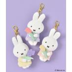 Miffy ミッフィー グッズ ぬいぐるみ キーホルダー チャーム かわいい 人形 マスコット お花 ギフト プレゼント ブルーナちょっこりサンキューマスコット 母の日