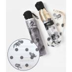 セール 雨折傘 折り畳み ビニール傘 レディース ねこ 猫 グッズ 半透明 おしゃれ ギフト プレゼント Wpc コラボ アンブレにゃんドット雨折傘