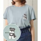 セール Tシャツ トップス カットソー レディース 半袖 おしゃれ コーデ 無地 白 シュナウザー 犬 ドッグ 動物 アニマル グッズ シュナウザーサガラTシャツ