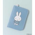 Miffy ミッフィー グッズ キャラクター 母子手帳ケース フリーケース 小物入れ カード入れ パスポートケース 持ち運び おしゃれ MIFFY BLUE FLOWERマルチケース