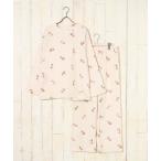 ルームウェア レディース パジャマ 上下 長袖 長ズボン シュナウザー 犬 猫 グッズ ふわもこ あったか かわいい 秋冬 プレゼント モチーフプリントルームセット