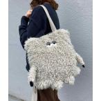 ショッピングもこもこ トートバッグ リュック レディース おしゃれ もこもこ 未確認生物 グッズ イエティ ビッグフット シャドーマン プレゼント ルートート TALL2wayクリプテッドE