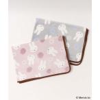 ショッピングミッフィー Miffy ミッフィー グッズ ブランケット おしゃれ ひざ掛け 毛布 裏ボア ボタン 3way ポンチョ ボレロ 暖かい プレゼント ミッフィーお花総柄ブランケット