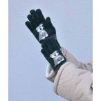  распродажа перчатки перчатка женский модный защищающий от холода палец есть shunau The - товары .. собака ko-te casual подарок подарок обратная сторона ворсистый shunau The - вязаный перчатка 