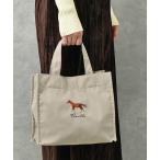 トートバッグ ミニトート レディース おしゃれ 鞄 手提げ サブバッグ ランチトート 馬 うま 刺繍 午年 プレゼント ポニーテールミニトート