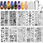  ногти образ plate комплект 10 листов ногти plate 1 штамп 1 скребок ногти stencil ногти plate Stan булавка g образ plate Рождество лист 
