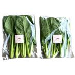 [ иметь машина засвидетельствование ] Yamanashi префектура . штук пик. иметь машина шпинат комацуна примерно 200gP x2 шт. комплект [ рефрижератор ]