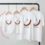  родители . пара look лето рубашка с коротким рукавом радуга дизайн baby ~ взрослый до ссылка ko-te папа мама ... День матери / День отца подарок тоже 
