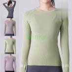 加圧シャツ 着圧シャツ レディース 指穴 ヨガウェア ランニング フィットネス トレーニング スポーツウェア トップス 引き締め