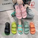  сандалии женский обувь Flat сандалии модный симпатичный толщина низ сандалии прекрасный ножек ......... усталость нет уличный предотвращение скольжения вне надеть обувь летний сандалии 6 цвет 