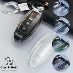  "умный" ключ кейс Ниссан Nissan Serena Elgrand Skyline March Cube Note X-trail TPU прозрачный брелок для ключа машина and bell KAN000821