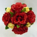 u Эдди ng букет свадебный букет искусственный цветок букет /tos для красный роза &amp; желтый rose 