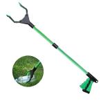 マジックハンド お助け万能ロングハンド 82cm 磁石付きリ ゴミ拾いトング お助けハンド 360度回転可能 アルミ製+ABS 折り畳み式 マジックリーチャー