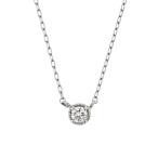 ネックレス プラチナ ダイヤモンド レディース 40代 30代 50代 ESTELLE エステール ポイント消化