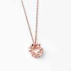 ネックレス レディース ローズクォーツ K10 ピンクゴールド 10k 10金 BLOOM ブルーム