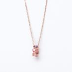 ネックレス レディース トパーズ K10 ピンクゴールド 10k 10金 BLOOM ブルーム