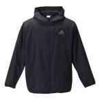  ветровка мужской большой размер Adidas adidas с капюшоном . верхняя одежда Parker полный Zip бег черный чёрный 