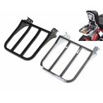 ハーレー 荷台 ラゲッジ クローム for スポーツスター ダイナ ソフテイル シーシーバー ブラケット  XL1200 XL883 fxd flst fxsf ハーレーダビッドソン